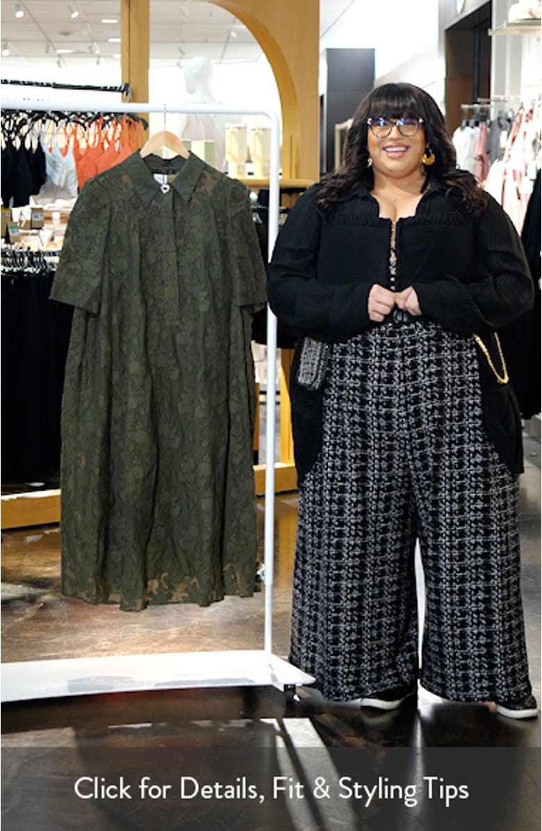 Alain Floral Puff Sleeve Midi Dress, sales video thumbnail