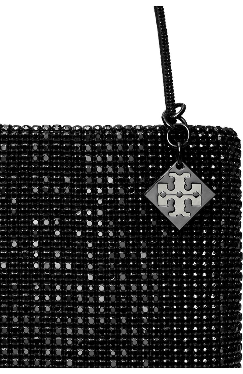 Tory Burch Key Item Crystal Embellished Top Handle Bag, Alternate, color,