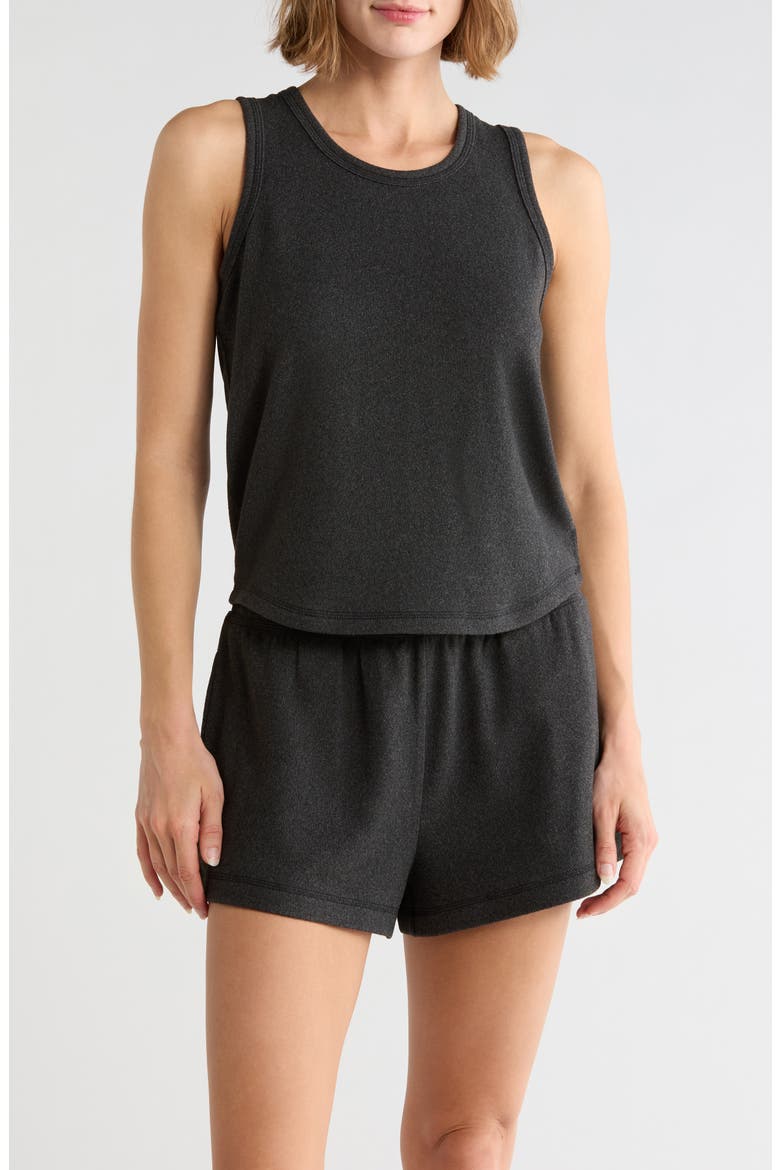Forever Luxe Tank, Main, color, CHARCOAL