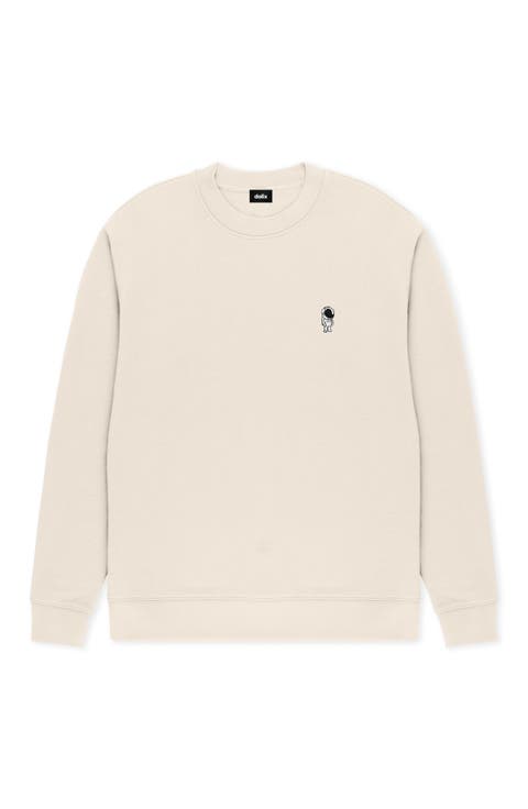 Astronaut Relaxed Midweight Fleece Crewneck Sweatshirt