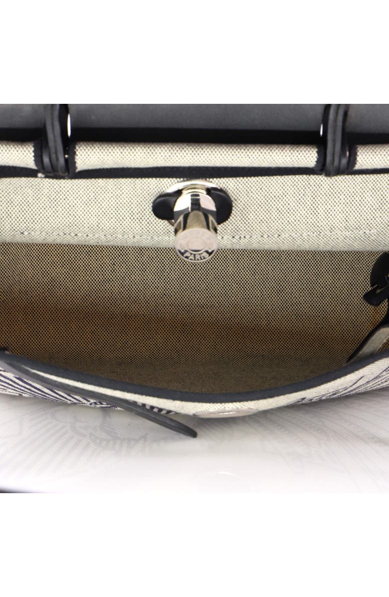 Pre-Owned Hermes Herbag Zip Pegase Pop Toile and Leather 31, Alternate, color, Bleu Indigo