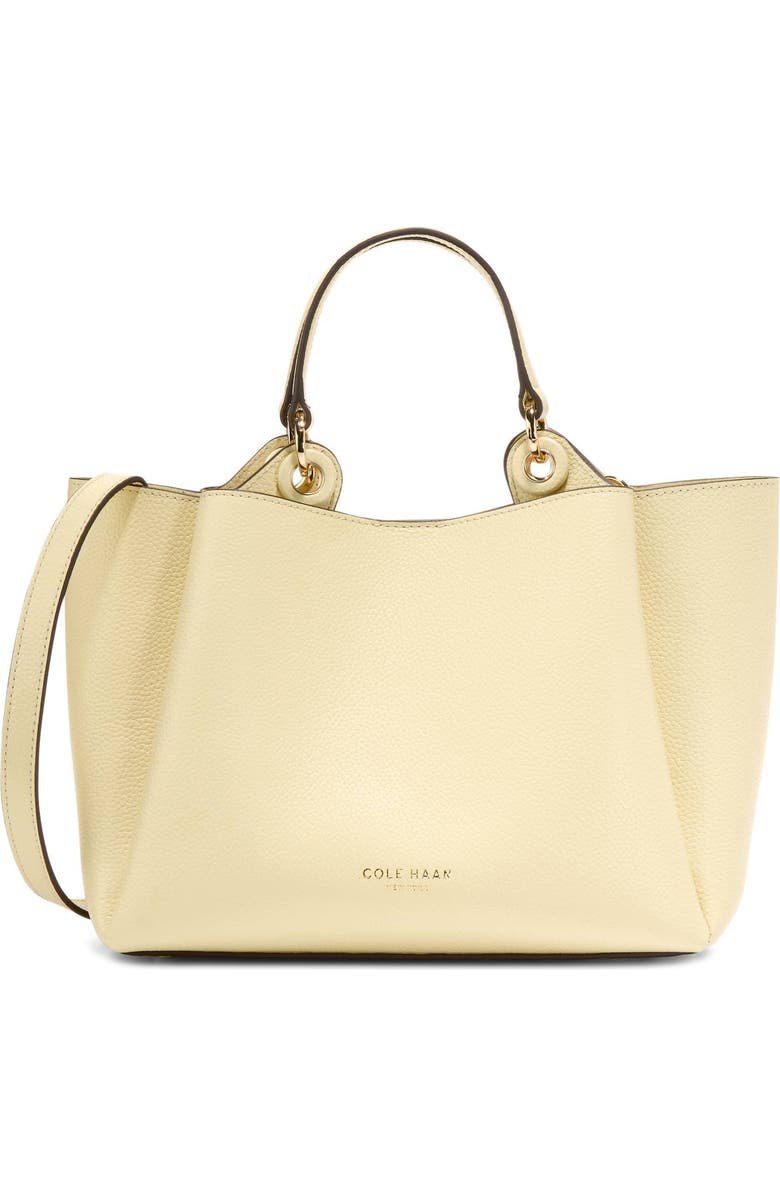 Cole Haan Small Midtown Crossbody Tote, Main, color, Flan