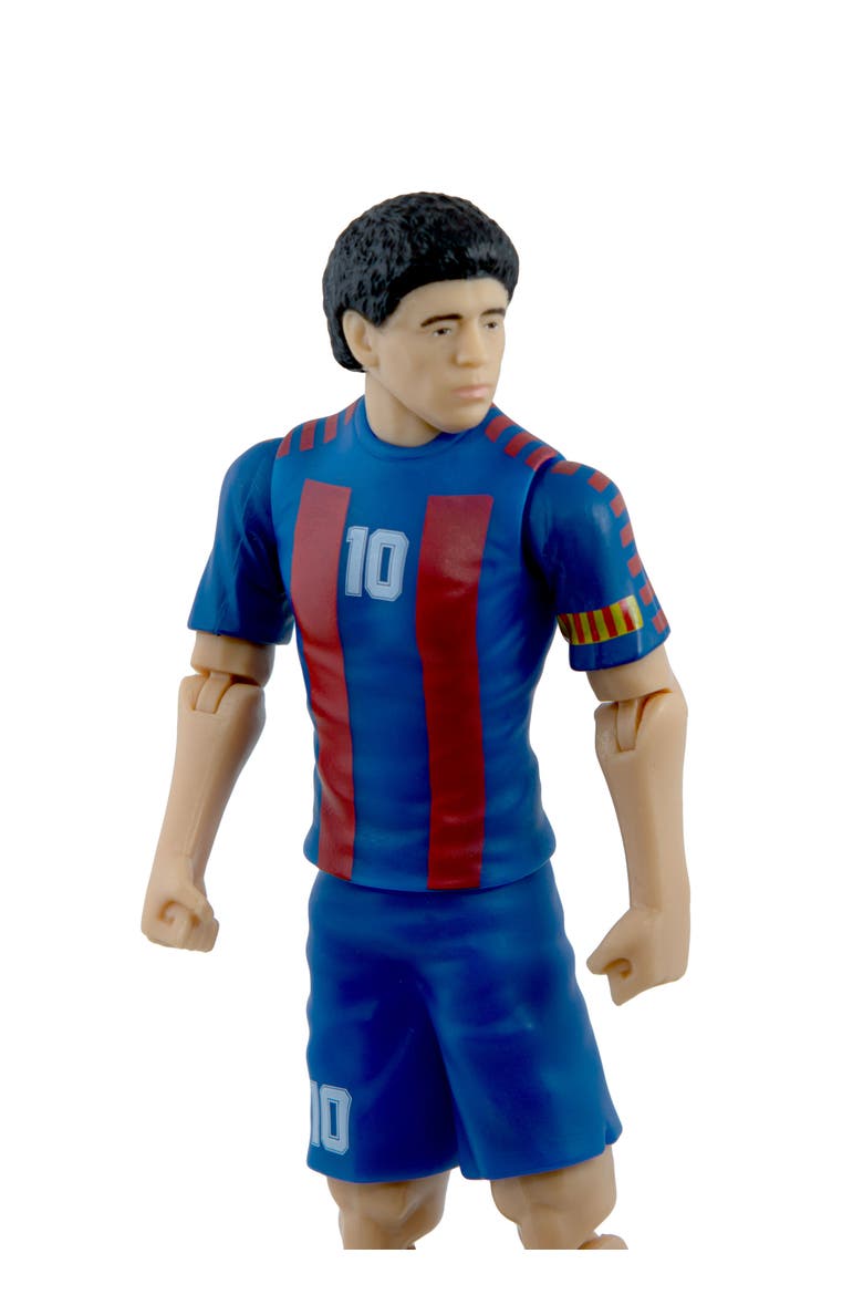 Sockers Legends Diego Maradona FC Barcelona 8" Soccer Action Figure, Alternate, color, Blue