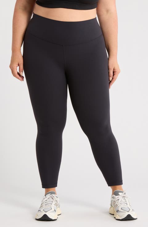 Studio Luxe High Waist 7/8 Leggings (Plus)