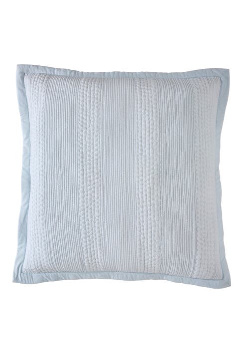 Laysan Quilted Cotton Coverlet Sham