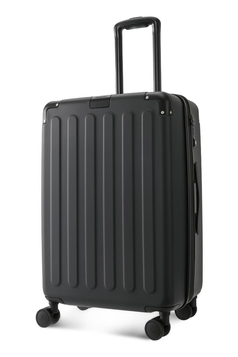Nostos Matte Medium Spinner Suitcase, Alternate, color, NOCTURNE