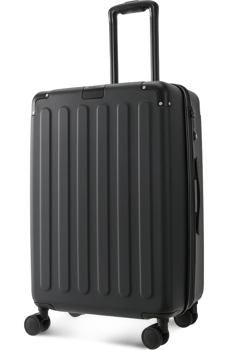 Hedgren Nostos Matte Medium Spinner Suitcase, Alternate, color, Nocturne