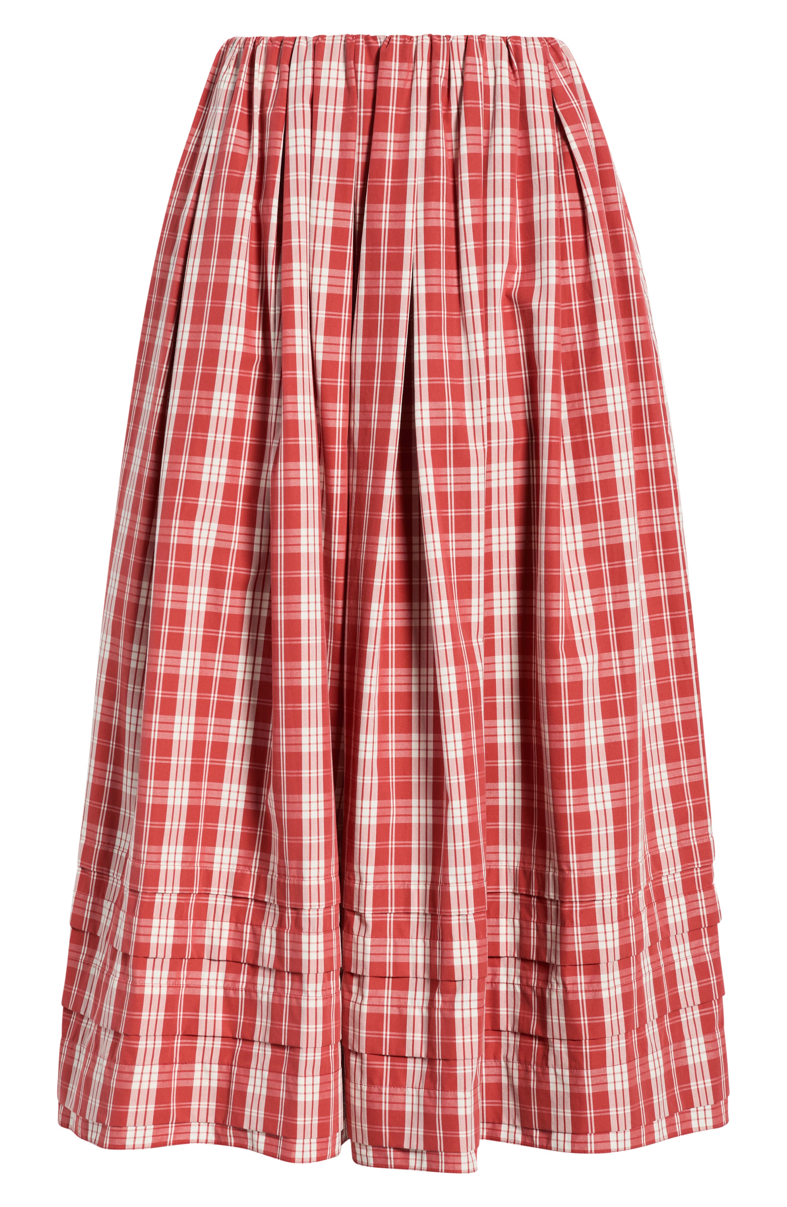 selected INES CHECK TERRA ROSSO