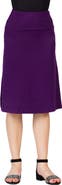 24sevenKid Casual Elastic Waist A-Line Skirt