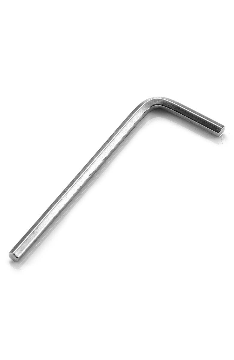 JoyJolt Single Hammer Handle Beer Mug, Alternate, color, Clear