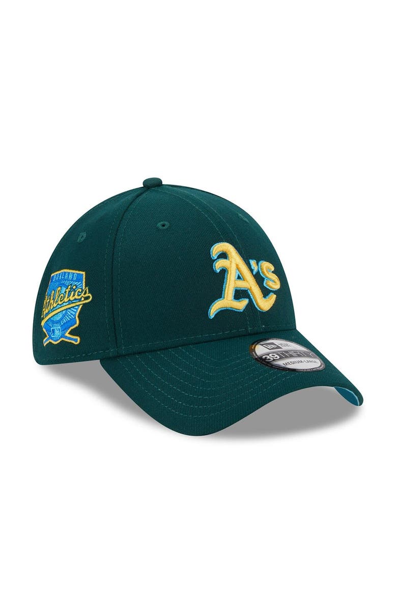 New Era Men's New Era  Green Oakland Athletics 2023 MLB Father's Day 39THIRTY Flex Hat, Main, color, 