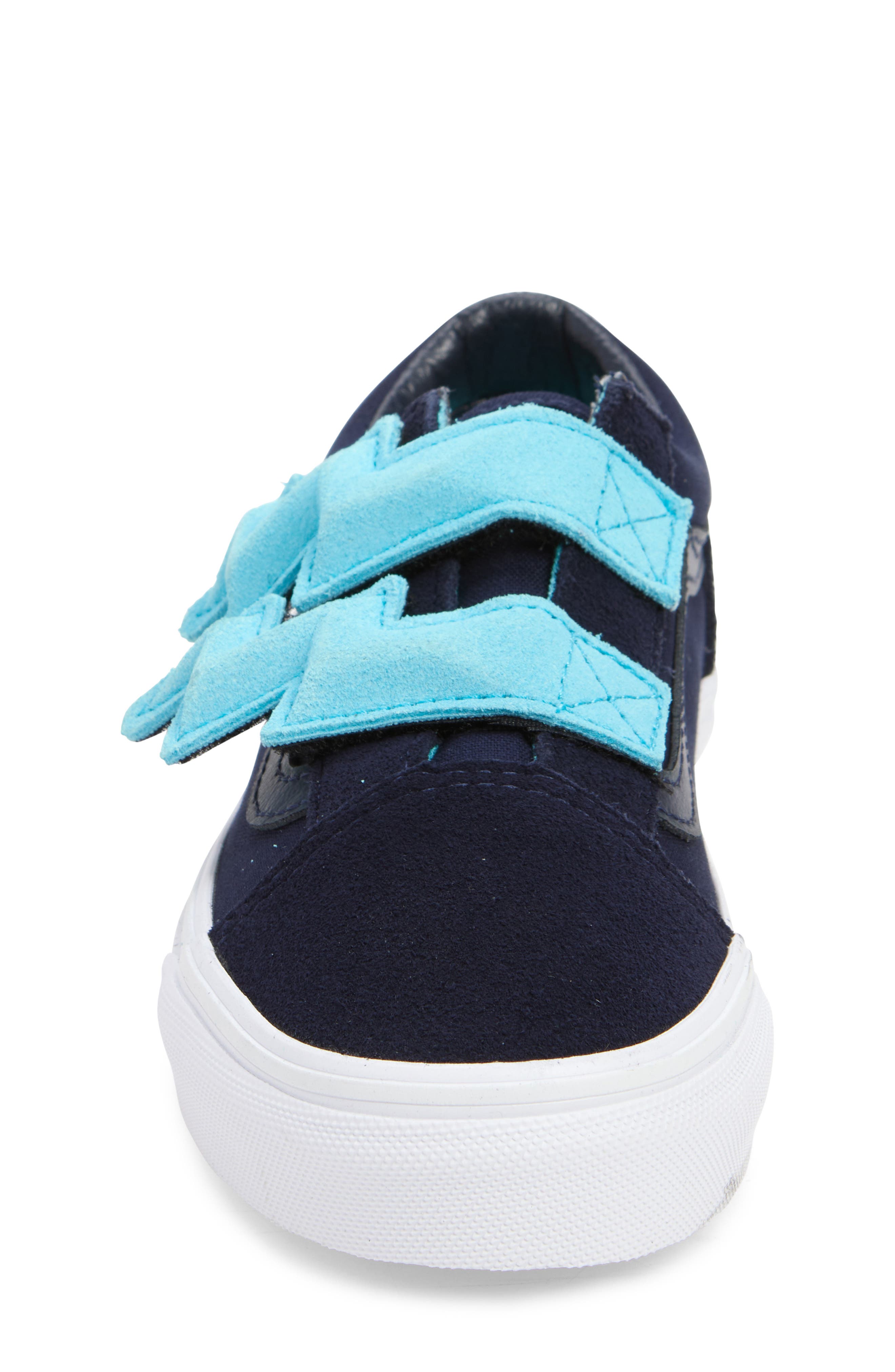 Vans Kids
 Old Skool Bolt Glow in the Dark Sneaker, Alternate, color, Glow Summer Nights Navy