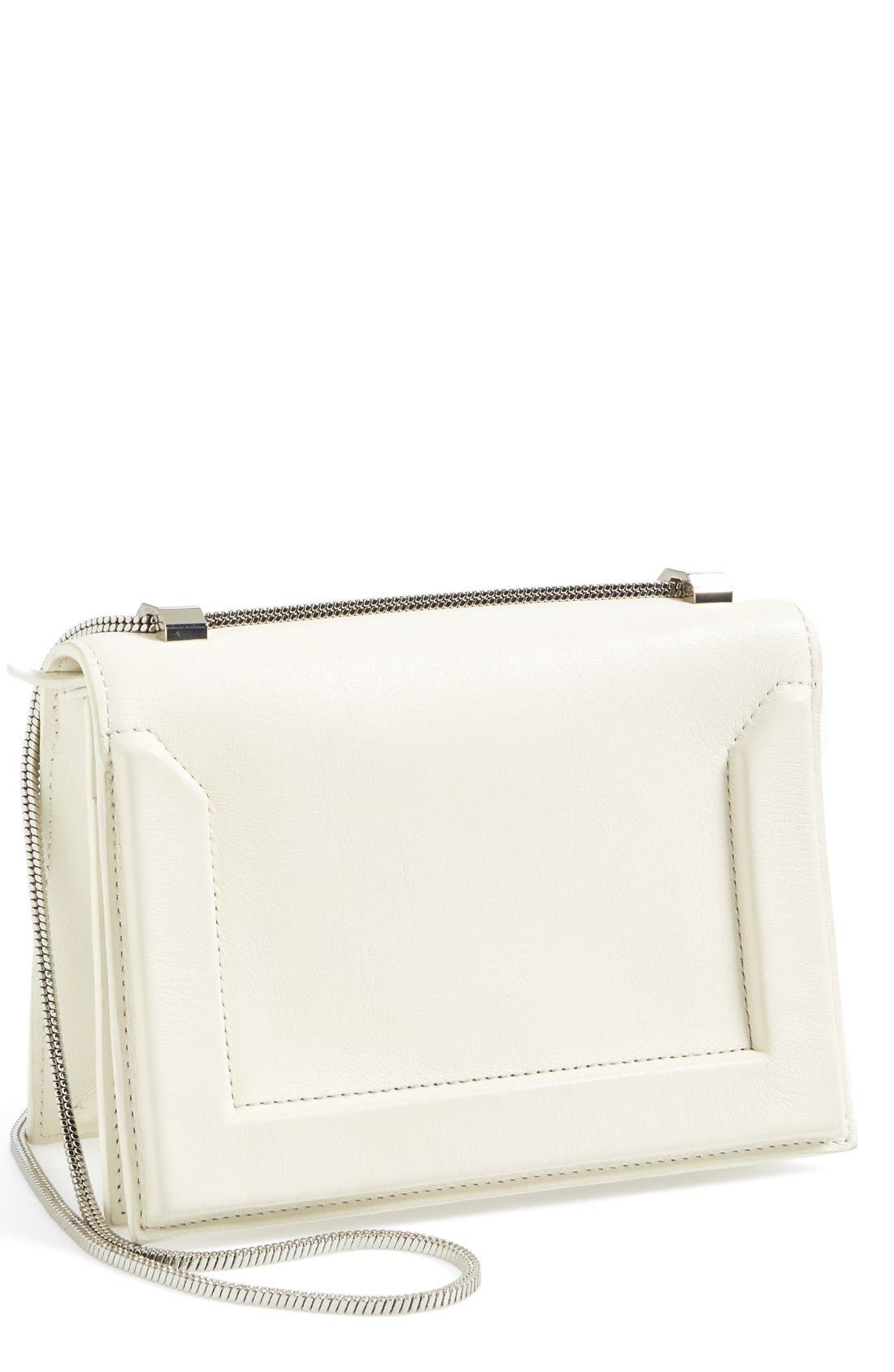 3.1 Philip Lim 'Soleil Mini' Chain Shoulder Bag, Main, color, OFFWHITE/  OFFWHITE