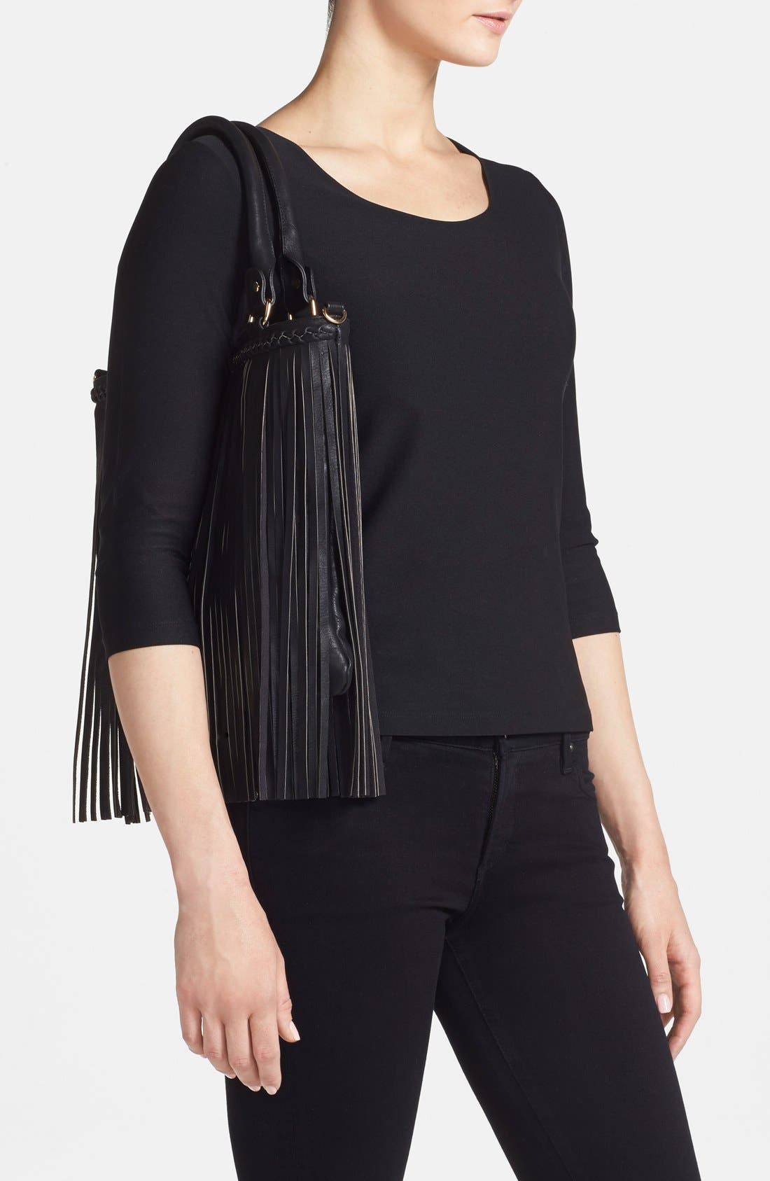 BP. Fringe Tote, Alternate, color, 