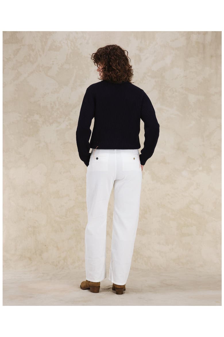 Jamiet Chino Corduroy Trousers, Alternate, color, WHITE