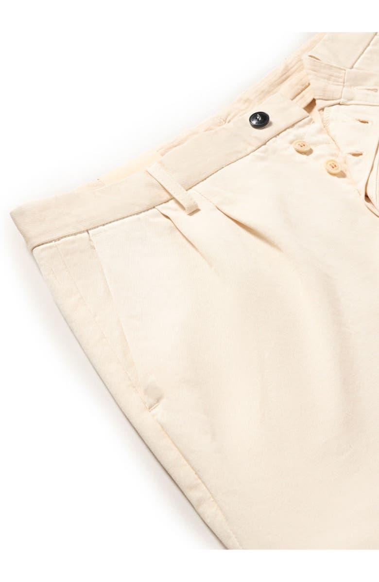 Fortela Pences Heavy Cotton Trousers, Alternate, color, Off White