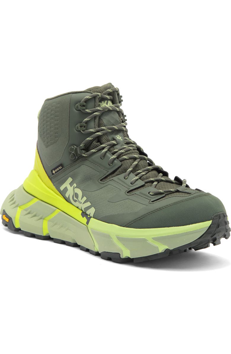 HOKA Gore-Tex<sup>®</sup> Tennine Waterproof Hiker Boot, Main, color, Thyme / Evening Primrose