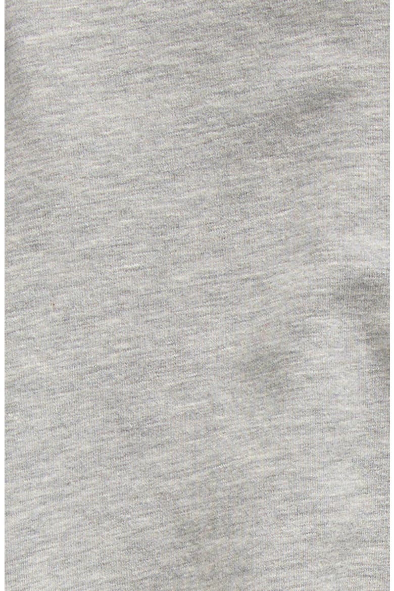 Hooded Fleece Romper, Alternate, color, GREY HEATHER