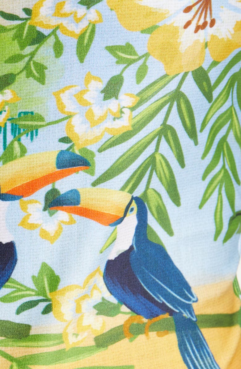 FARM Rio Colorful Rio One-Shoulder One-Piece Swimsuit, Alternate, color, 