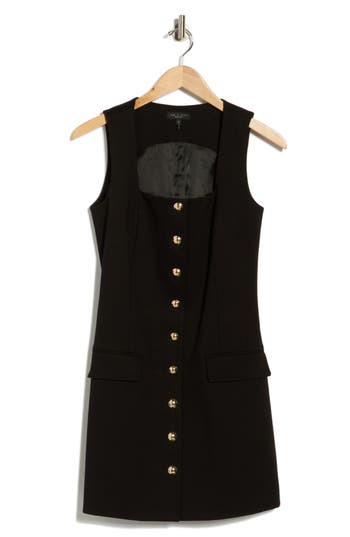 Rag & Bone Mona Ponte Sheath Dress In Black