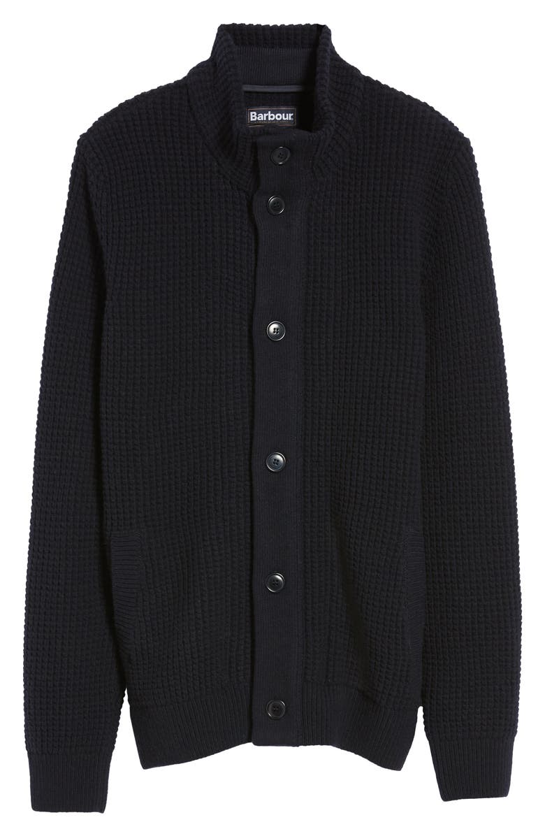 Barbour Helm Wool Cardigan with Bib, Alternate, color, 