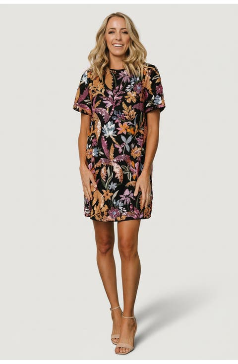 Patricia Sequin Short Dress