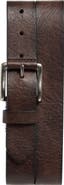 NORDSTROM RACK Roller Buckle Leather Belt