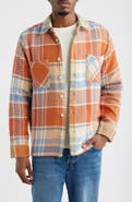 Wax London Whiting Bude Check Overshirt