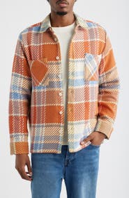 Wax London Whiting Bude Check Overshirt
