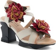 L'Artiste by Spring Step Hooked Ankle Strap Sandal
