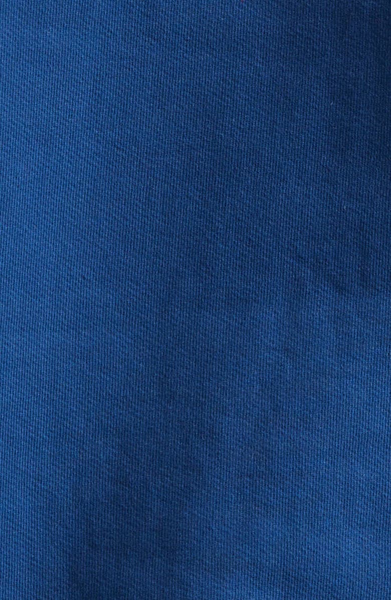 Rhude Chenille Logo Patch Hoodie, Alternate, color, Navy/ Red 3446