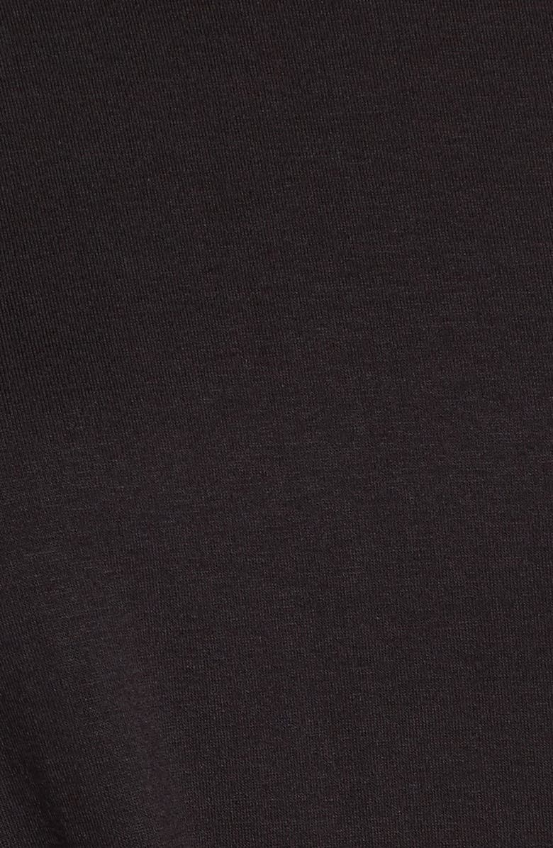 Bobeau Bell Sleeve Tie Front Top, Alternate, color, 