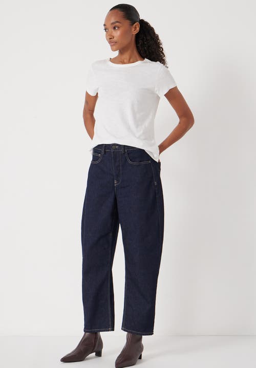Hush Cordelia Barrel Leg Jeans In Blue