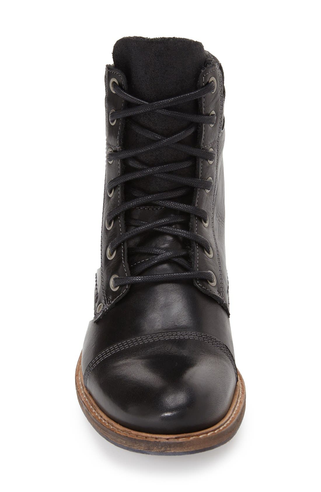 ALDO 'Croawia' Cap Toe Boot, Alternate, color, 