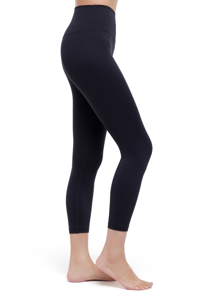 Easy Ankle Leggings & Socks Set, Alternate, color, BLACK/ BLACK/ WHITE