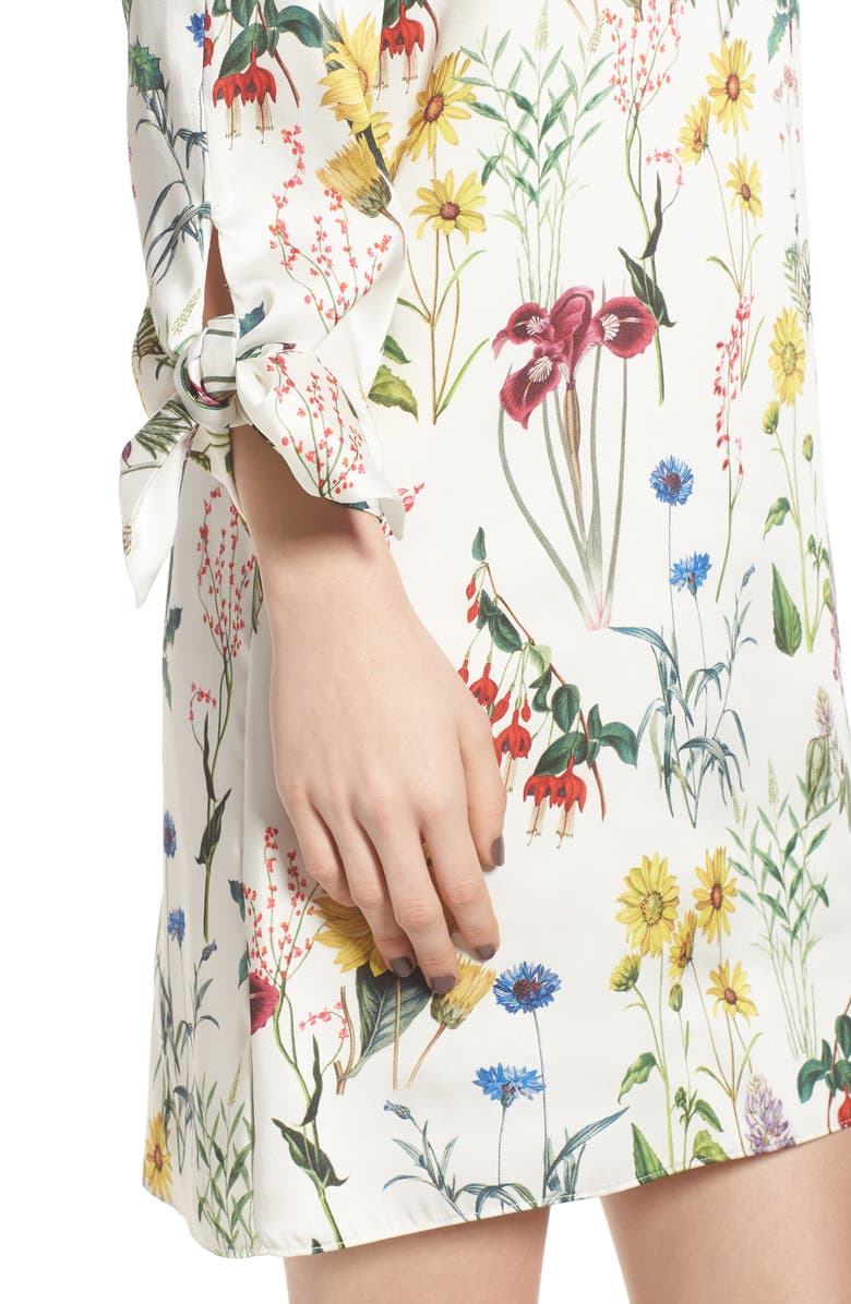 Bailey 44 Botanical Off the Shoulder Shift Dress, Alternate, color, 