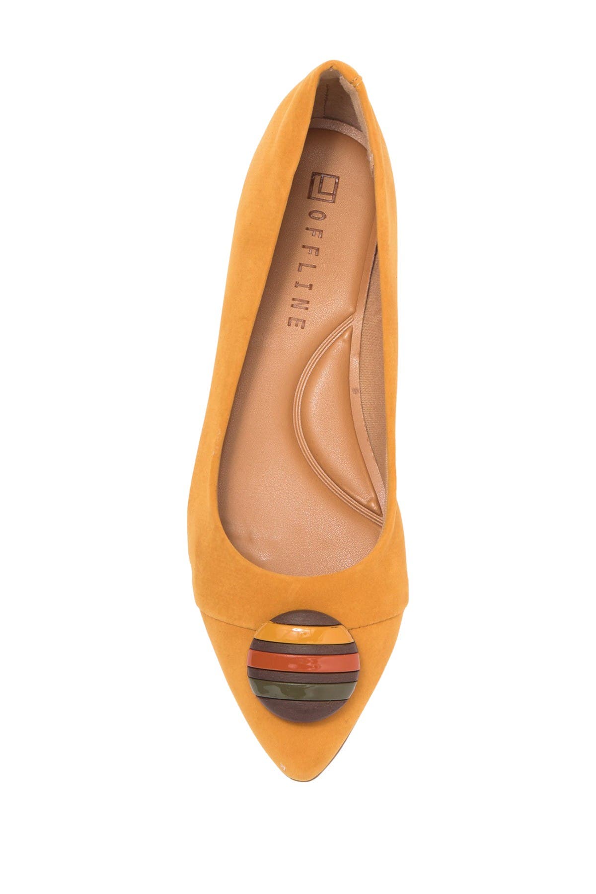OFFLINE Delilah Pointed Toe Ballet Flat, Alternate, color, 