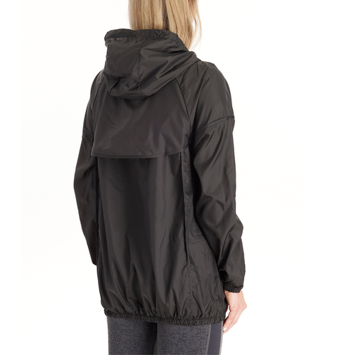 Modern Eternity Maternity Modern Eternity Addison 3-in-1 Waterproof Maternity Windbreaker In Black