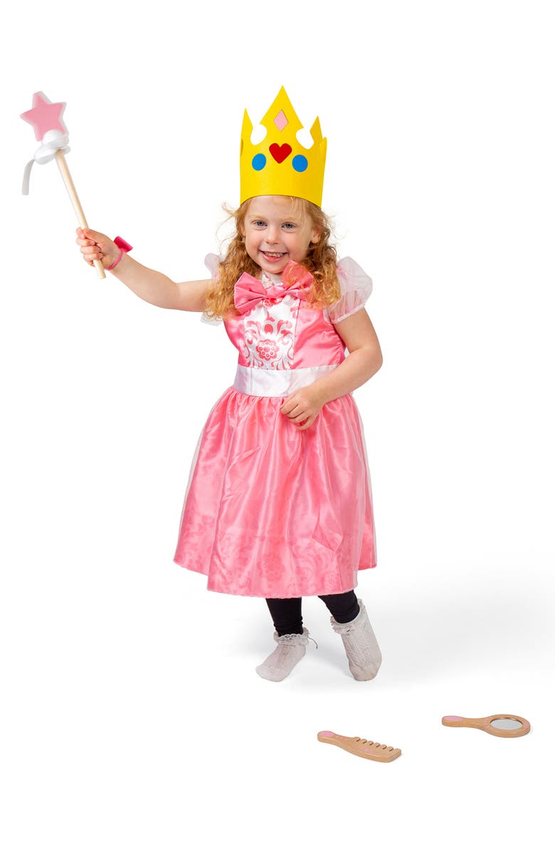 Bigjigs Toys Princess Dress Up, Main, color, Pink