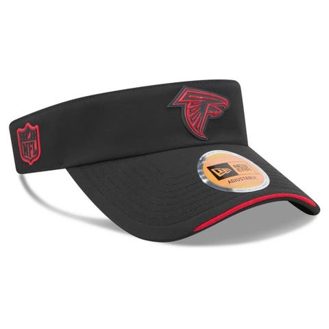 Men's New Era Black Atlanta Falcons 2026 Sideline Adjustable Visor
