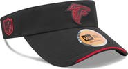 New Era Men's New Era Black Atlanta Falcons 2026 Sideline Adjustable Visor