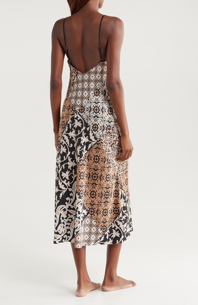 Natori Tapestry Satin Nightgown, Alternate, color, 