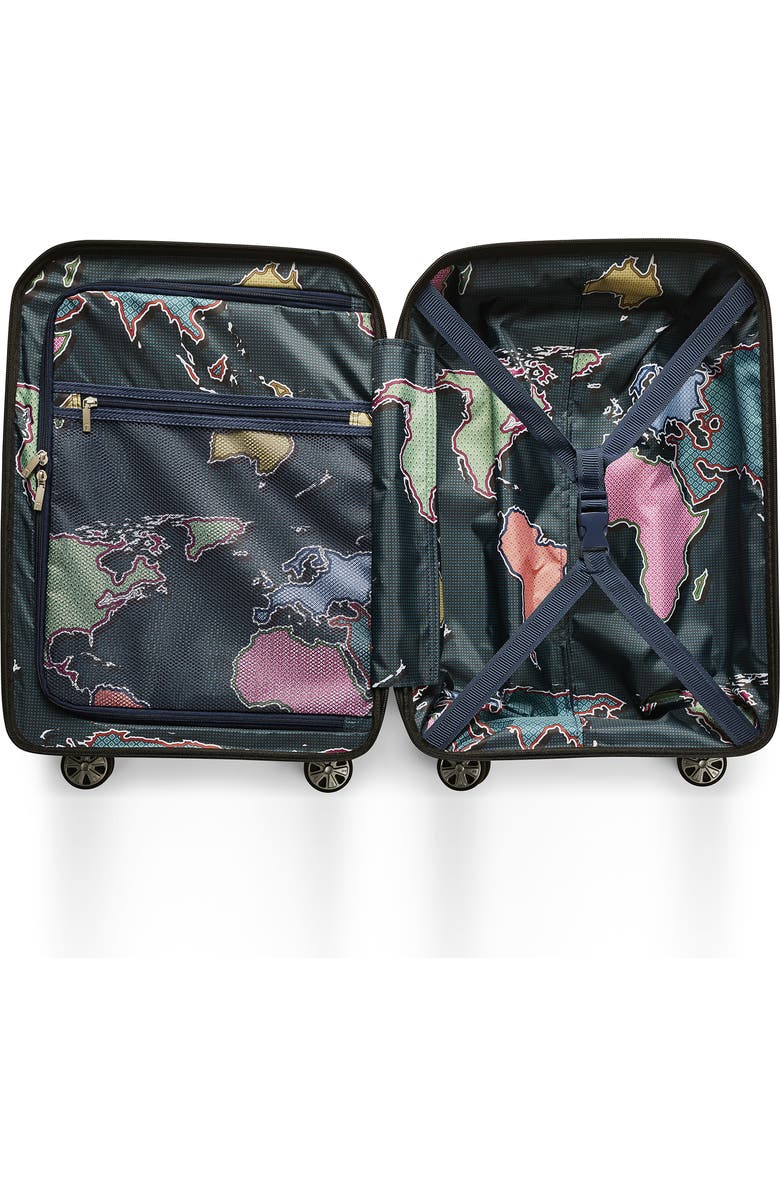 Ted Baker London Flying Colours 21-Inch Hardside Spinner Carry-On, Alternate, color,