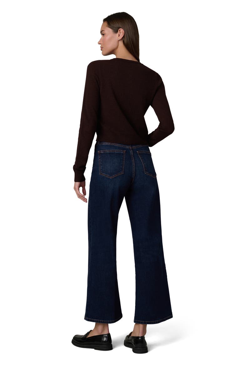 The Dani Crop Cashmere Cardigan, Alternate, color, ESPRESSO