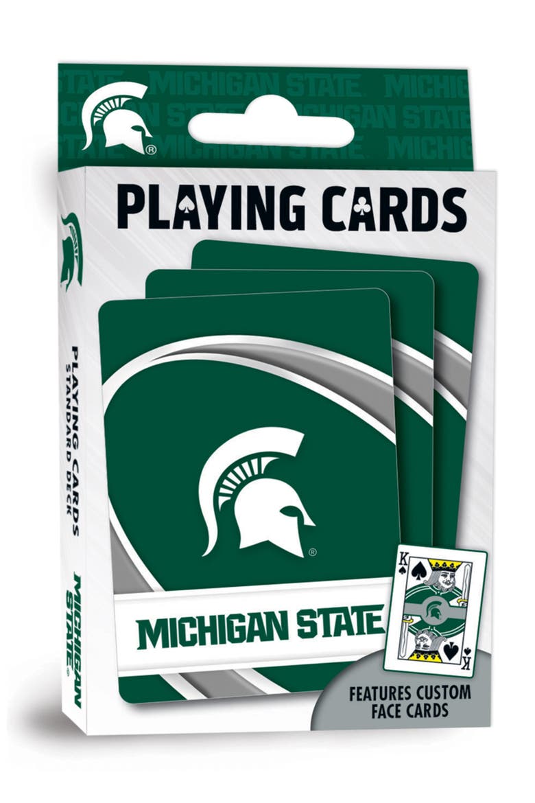 Michigan State Spartans Playing Cards, Main, color, Multicolor