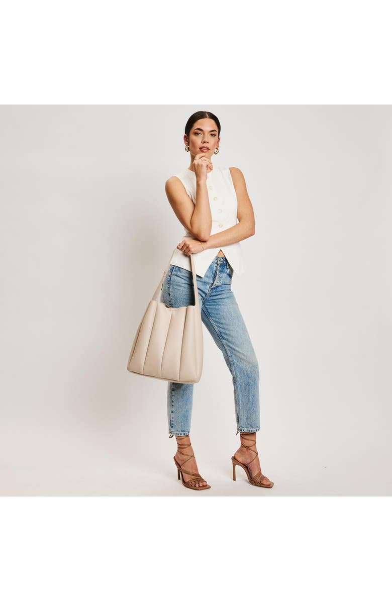 MODA LUXE Zelda Hobo, Alternate, color, Oatmeal