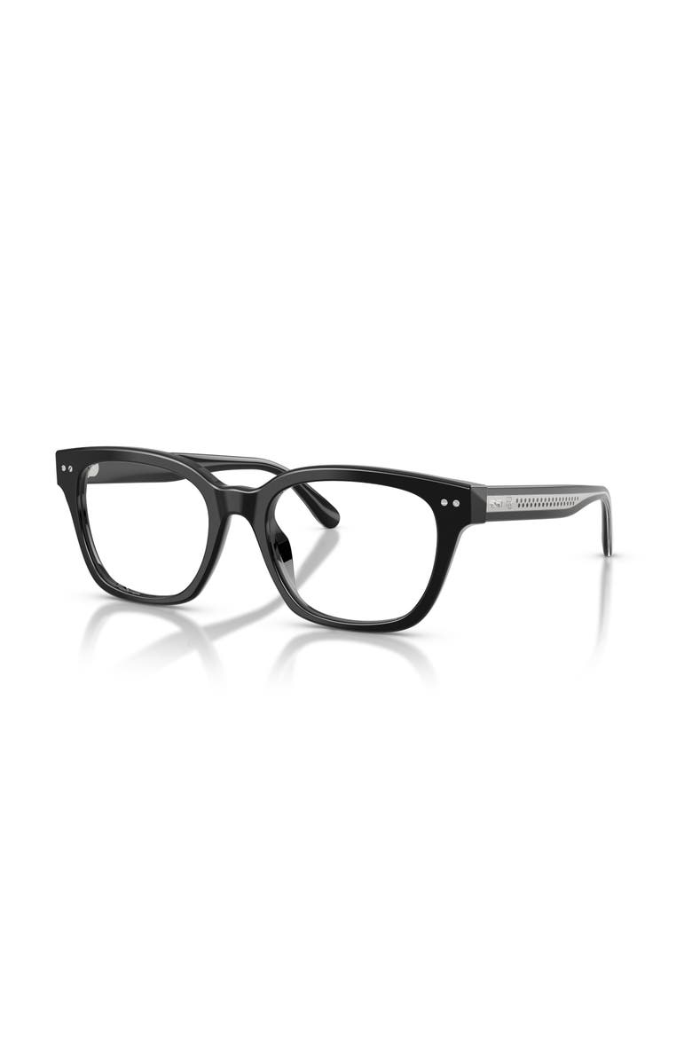 Ralph Lauren 52mm Rectangle optical glasses, Main, color, Black