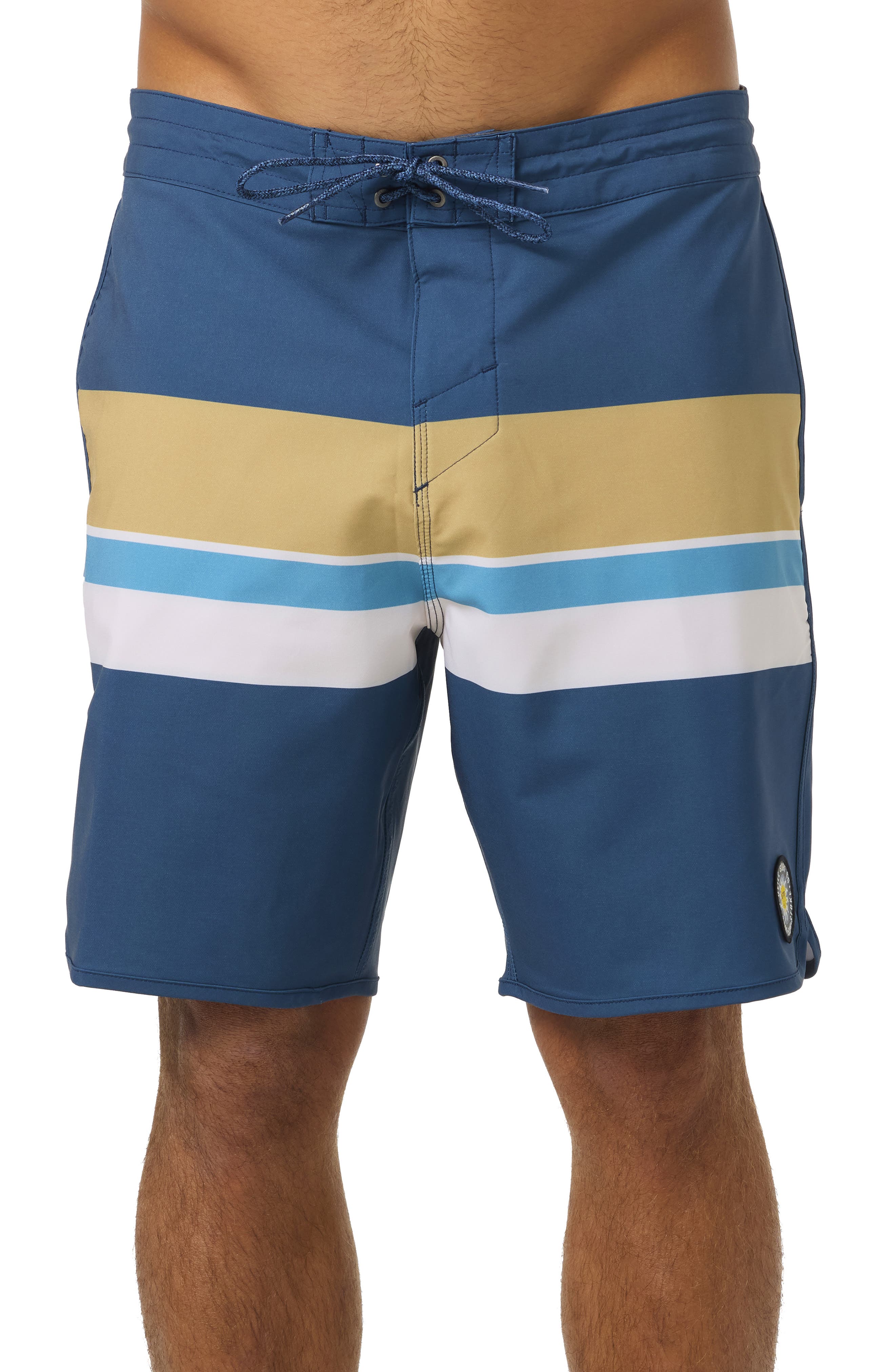 O'Neill Cruzer Stripe Scallop Swim Trunks