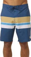 O'Neill Cruzer Stripe Scallop Swim Trunks