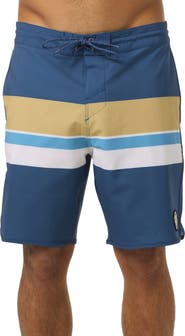 O'Neill Cruzer Stripe Scallop Swim Trunks